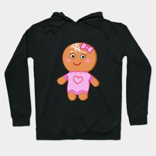 Gabby Gingerbread - Christmas Cartoon Character Hoodie